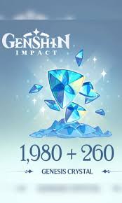 شحن Genshin Impact: Genesis Crystals ببطاقات المتاجر (Apple/Google/PlayStation) في الخليج